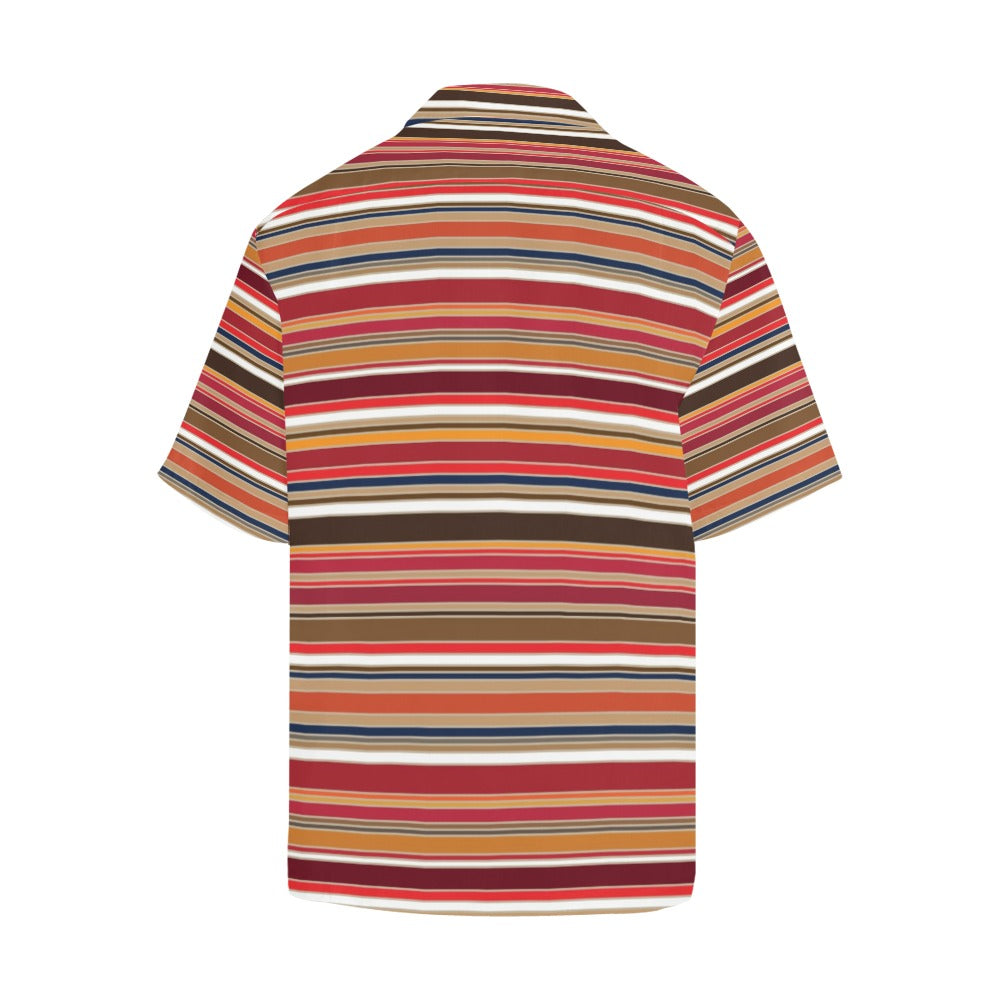 Serape Print Design LKS301 Men's Hawaiian Shirt