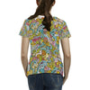 Hippie Print Design LKS301 Women's  T-shirt