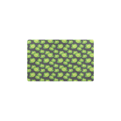 Cabbage Pattern Print Design 01 Kitchen Mat