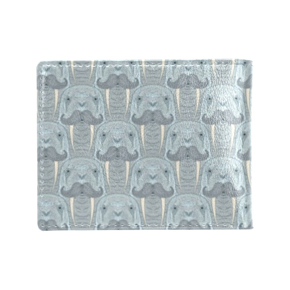 Walrus Print Design LKS402 Men's ID Card Wallet
