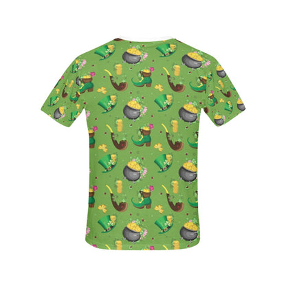 Shamrock Saint Patrick's Day Print Design LKS306 Women's  T-shirt