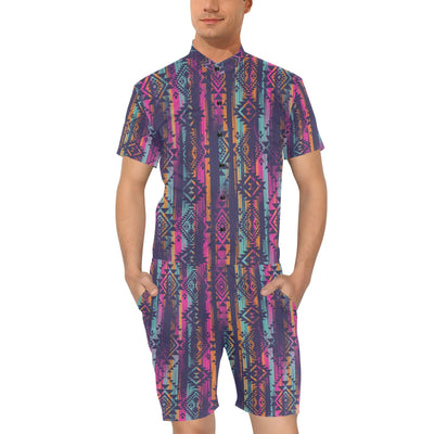 Line Tribal Aztec Men's Romper