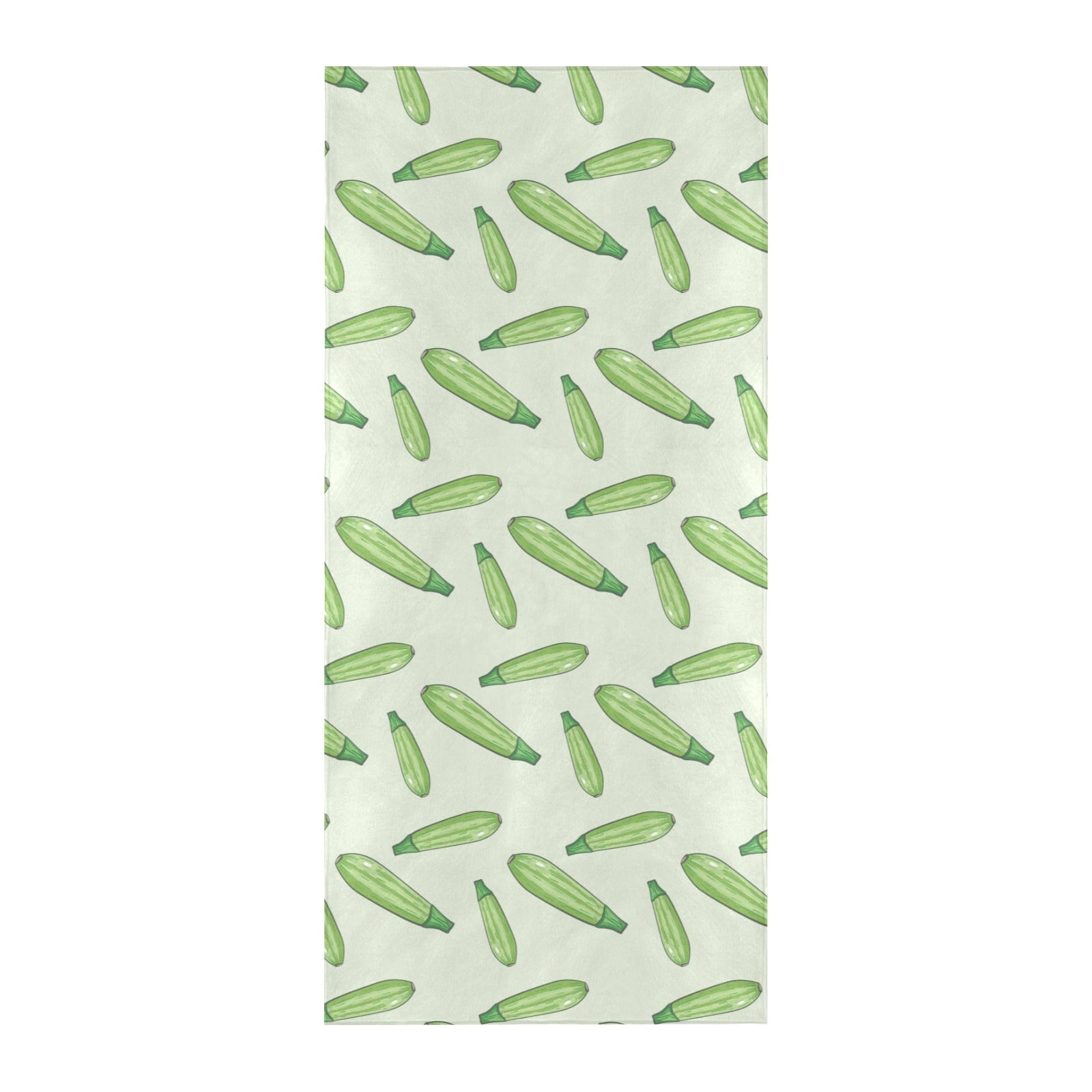 Zucchini Print Design LKS302 Beach Towel 32" x 71"