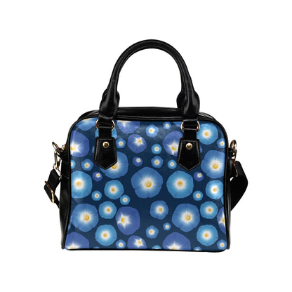 Morning Glory Pattern Print Design 02 Shoulder Handbag