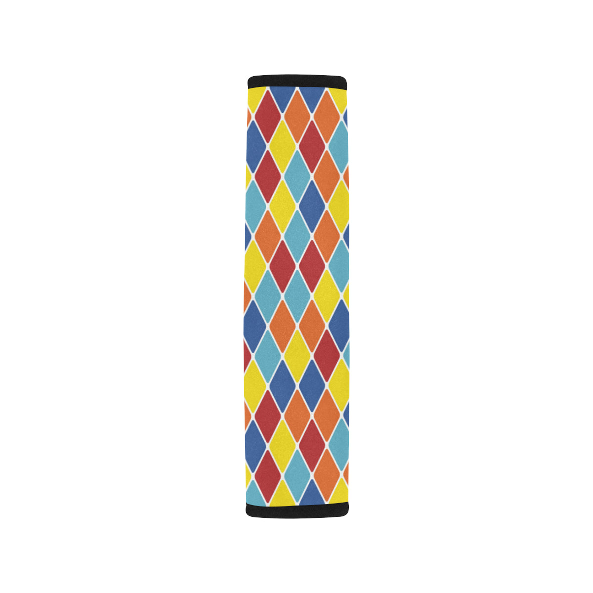 Harlequin Pattern Print Design 01 Car Seat Belt Cover