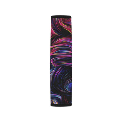 Liquid Pattern Print Design 01 Car Seat Belt Cover