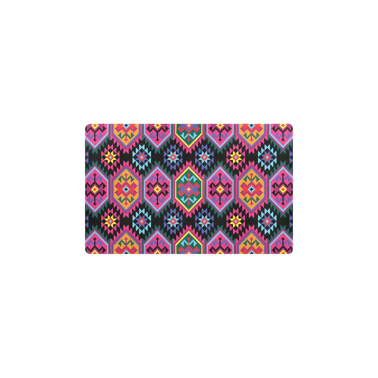 Mexican Pattern Print Design 02 Kitchen Mat