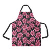 Lotus Pattern Print Design 03 Apron with Pocket