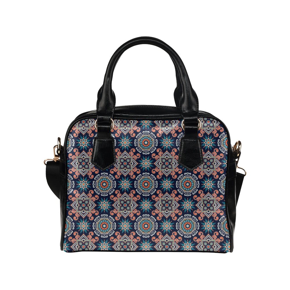 Bohemian Pattern Print Design 02 Shoulder Handbag