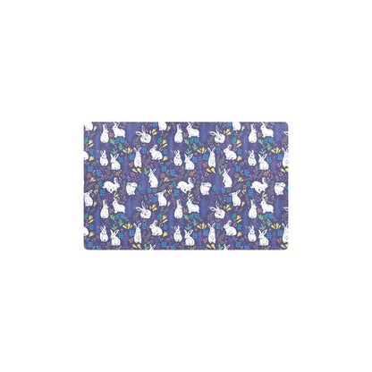 Bunny Pattern Print Design 01 Kitchen Mat