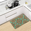 Medallion Pattern Print Design 02 Kitchen Mat