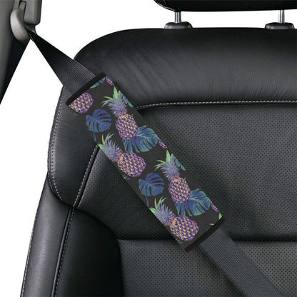 Pineapple Pattern Print Design PP04 Car Seat Belt Cover
