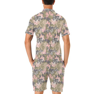 Butterfly camouflage Men's Romper