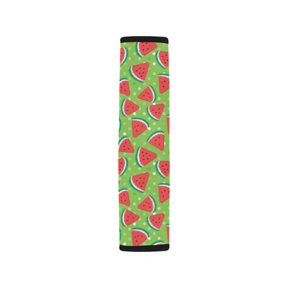 Watermelon Pattern Print Design WM05 Car Seat Belt Cover