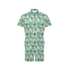 Butterfly Pattern Print Design 09 Men's Romper