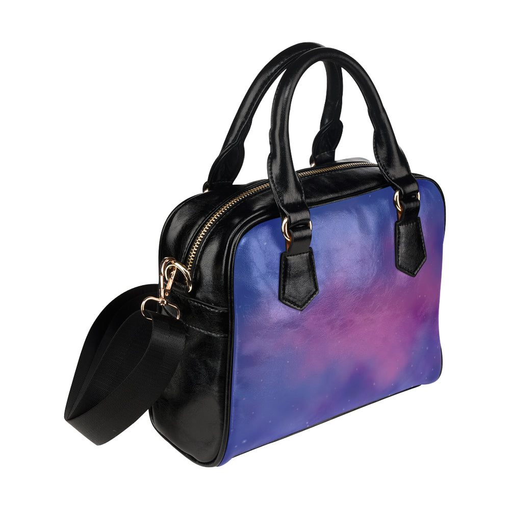 Nebula Pattern Print Design A05 Shoulder Handbag