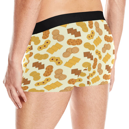 Cookie Pattern Print Design 06 Men's Boxer Briefs