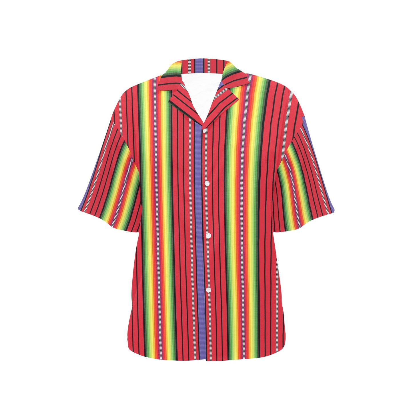 Serape Print Design LKS305 Women's Hawaiian Shirt