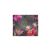 Hibiscus Pattern Print Design HB014 Men's ID Card Wallet