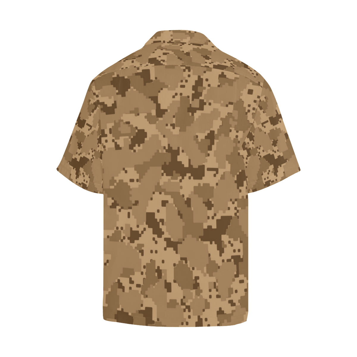 ACU Desert Digital Pattern Print Design 01 Men's Hawaiian Shirt