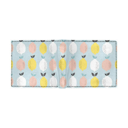 Citrus  Pattern Print Design 03 Men's ID Card Wallet