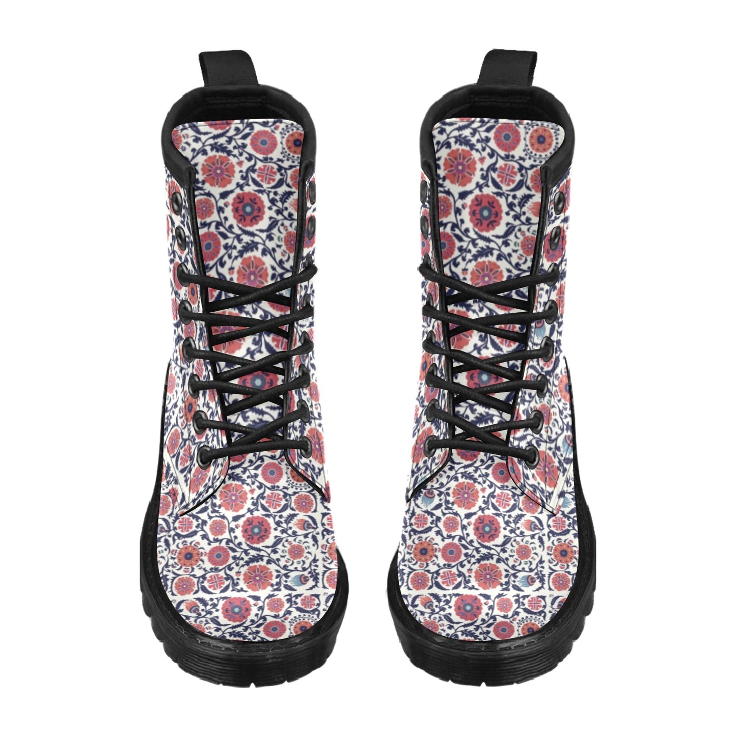 Suzani Print Design LKS304 Women's Boots
