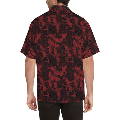Gecko Pattern Print Design 04 Men's Hawaiian Shirt