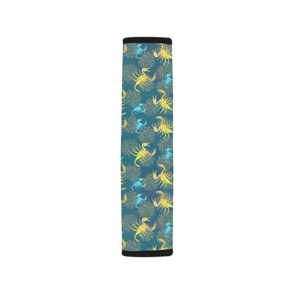 Scorpion Pattern Print Design 02 Car Seat Belt Cover