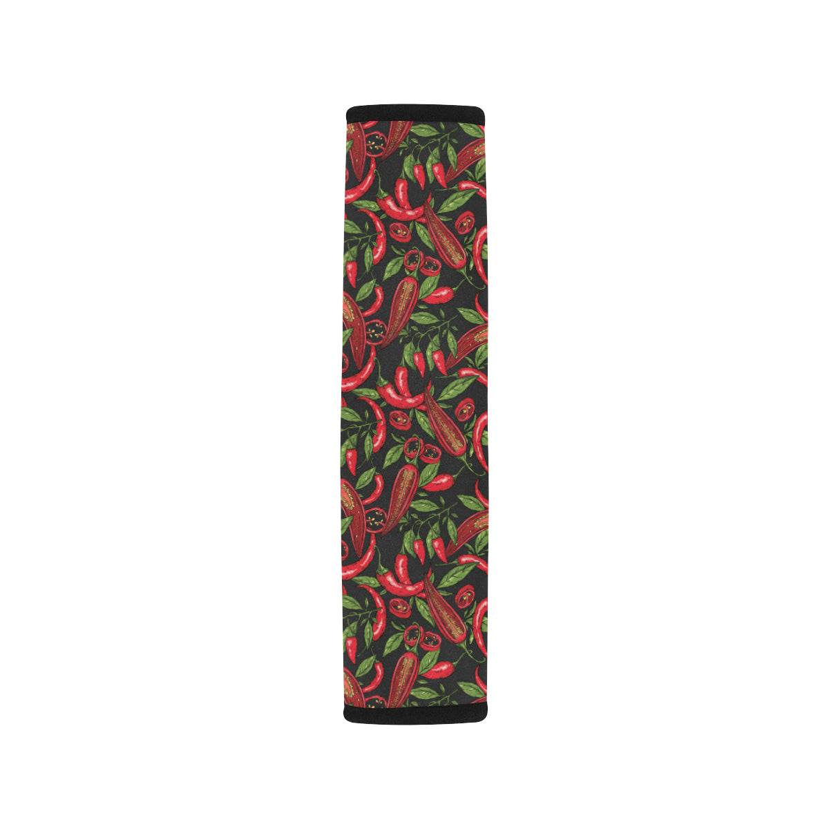 Chilli Pepper Pattern Print Design 02 Car Seat Belt Cover