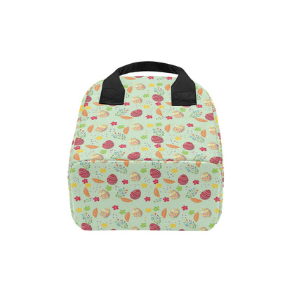 Easter Eggs Pattern Print Design RB07 Insulated Lunch Bag