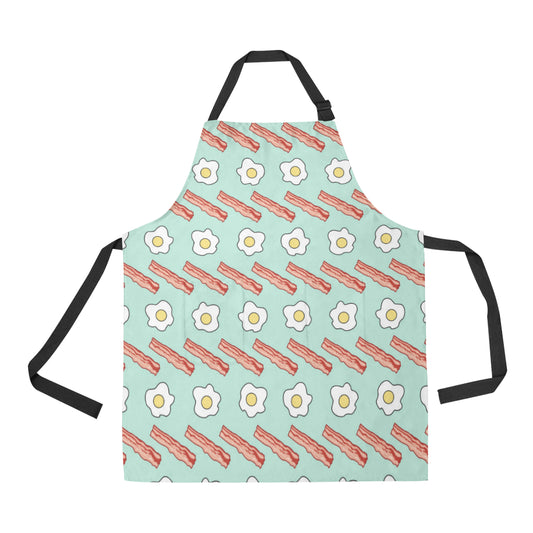 Bacon Pattern Print Design 02 Apron with Pocket