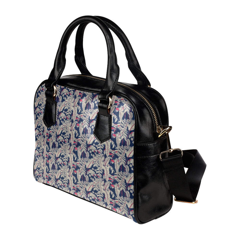 Bird Of Paradise Pattern Print Design 03 Shoulder Handbag