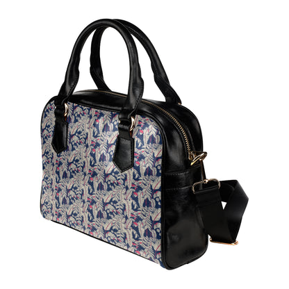 Bird Of Paradise Pattern Print Design 03 Shoulder Handbag