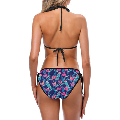 Tropical Flower Pattern Print Design TF024 Bikini