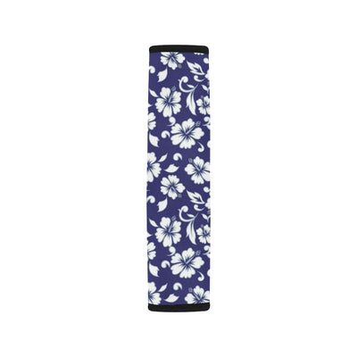 Hibiscus Pattern Print Design HB010 Car Seat Belt Cover