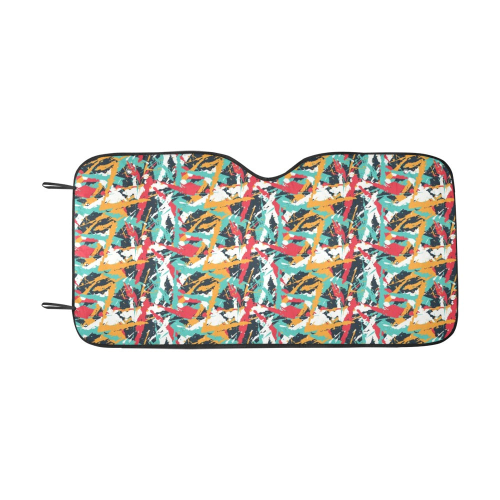 Splatter Print Design LKS304 Car front Windshield Sun Shade