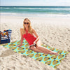 Angelfish Print Design LKS402 Beach Towel 32" x 71"