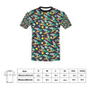 Surfboard T Rex Print Design LKS301 Men's All Over Print T-shirt