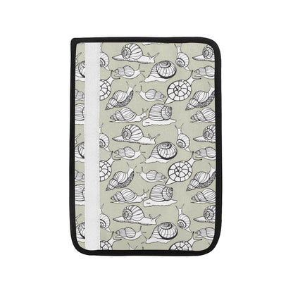 Snail Pattern Print Design 03 Car Seat Belt Cover