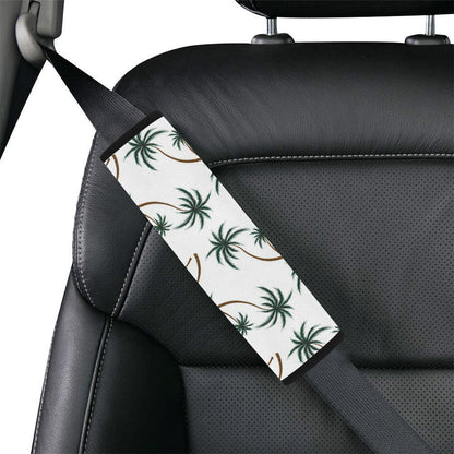 Palm Tree Pattern Print Design PT07 Car Seat Belt Cover