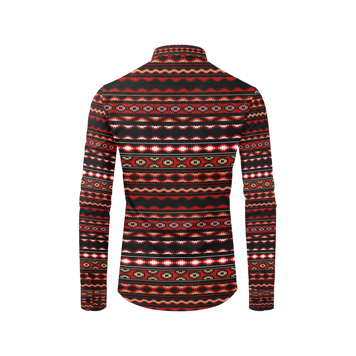 Southwestern Themed Men's Long Sleeve Shirt