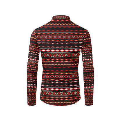 Southwestern Themed Men's Long Sleeve Shirt