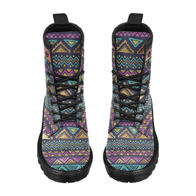 Multicolor Tribal aztec Women's Boots