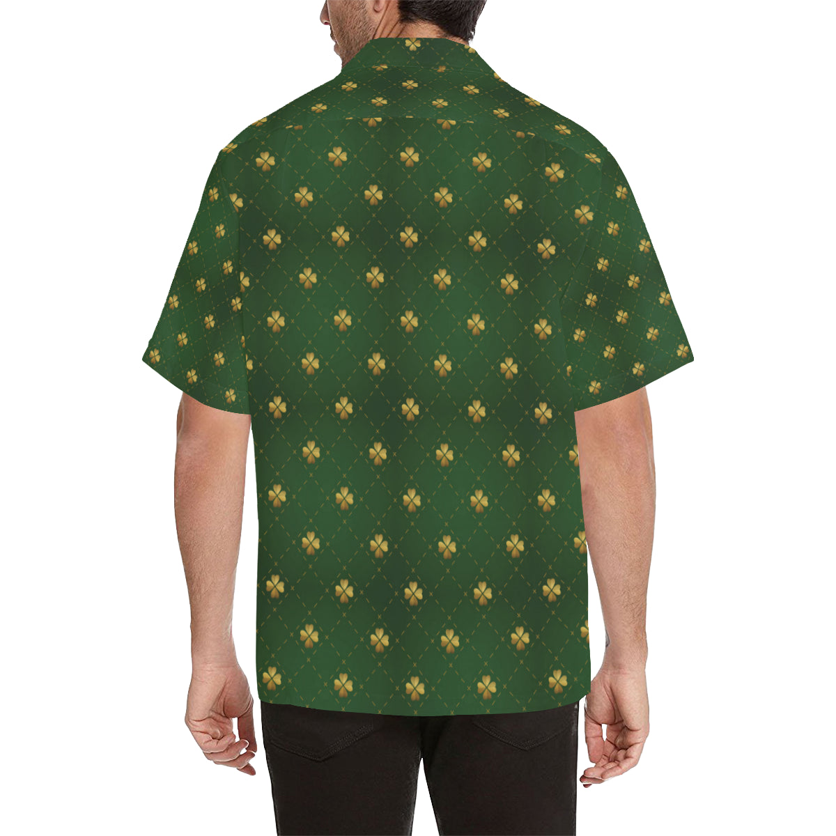 Clover  Pattern Print Design 01 Men's Hawaiian Shirt