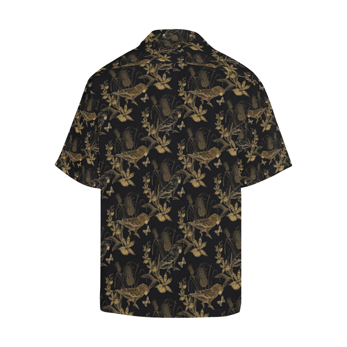 Parakeet Pattern Print Design A05 Men's Hawaiian Shirt
