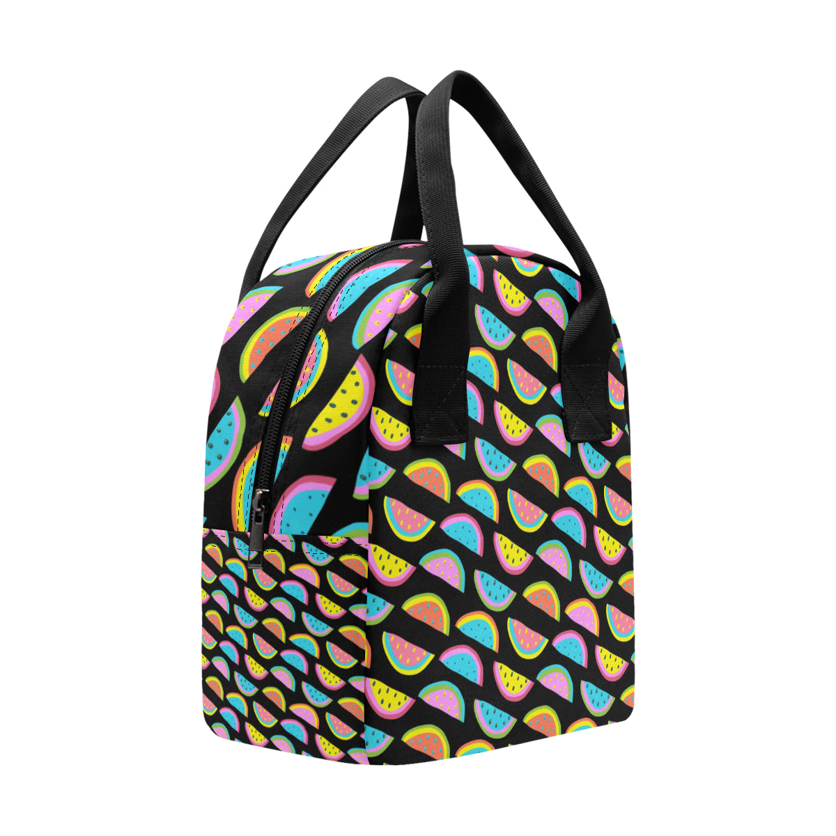 Watermelon Pattern Print Design WM08 Insulated Lunch Bag