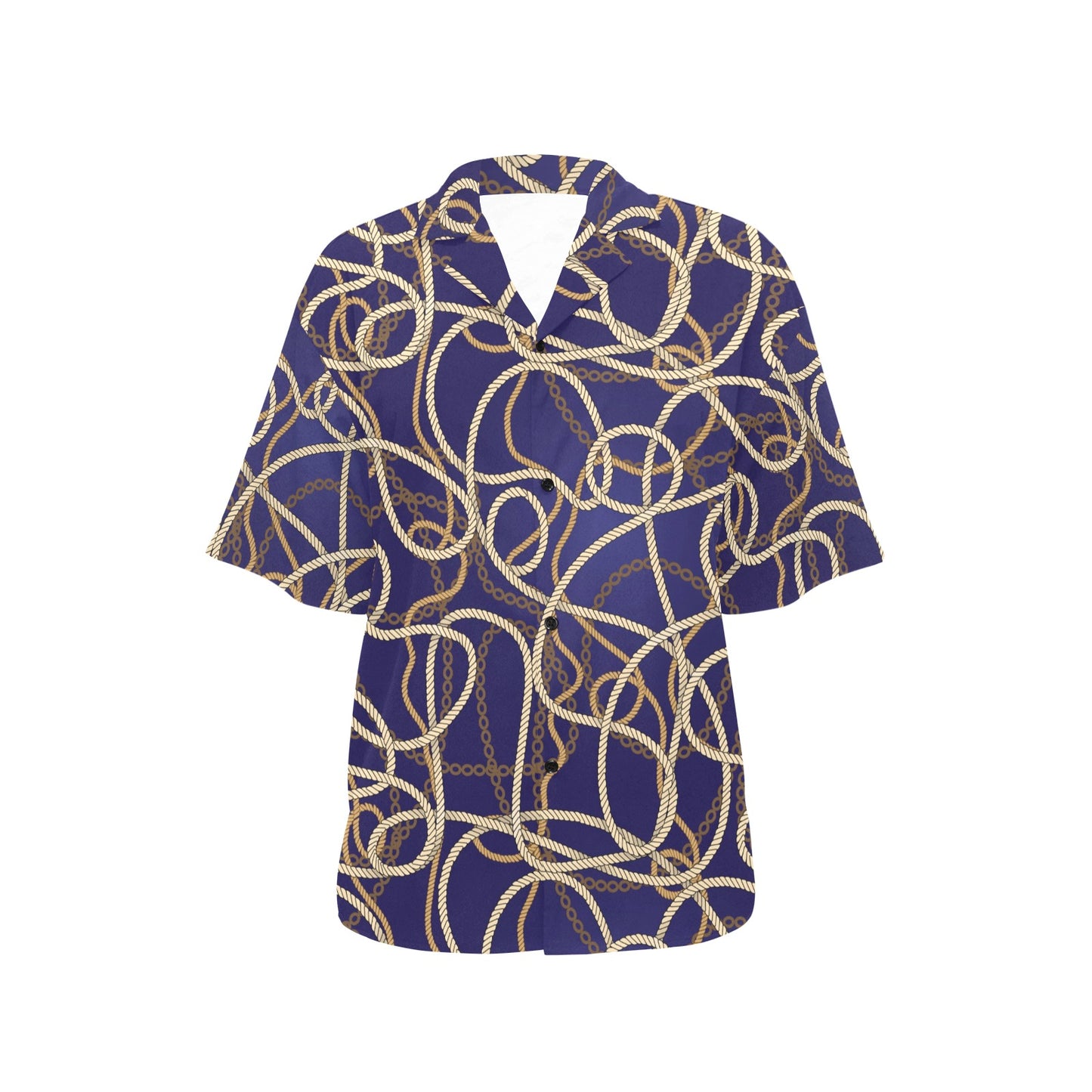 Rope Pattern Print Design A01 Women's Hawaiian Shirt