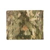 Camo Realistic Tree Texture Print Men's ID Card Wallet