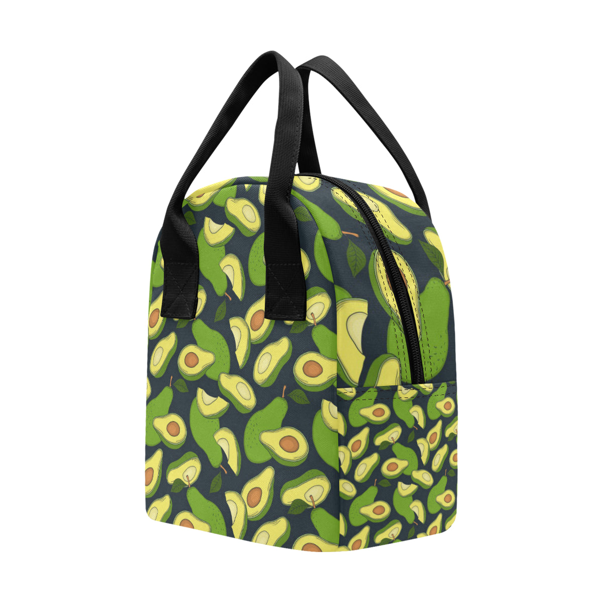 Avocado Pattern Print Design AC013 Insulated Lunch Bag
