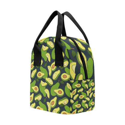 Avocado Pattern Print Design AC013 Insulated Lunch Bag